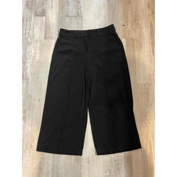 Cynthia Rowley Wide Legged Cropped Pants. Size 8 - Picture 9 of 10